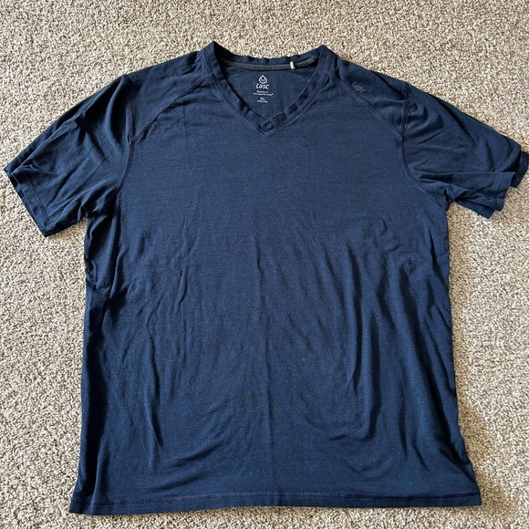 Tasc Performance Other - Tasc Organic Cotton and Bamboo Performance V Neck T Shirt. Navy. Running. Yoga